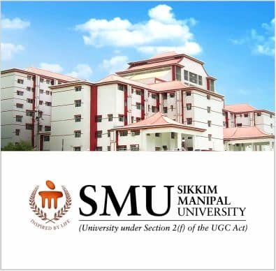 Sikkim Manipal University UGC education banner for admission in online degree programs