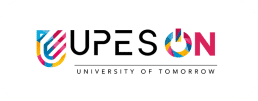 UPES Online official logo with tagline University of Tomorrow for distance education courses