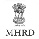 MHRD logo with Government of India emblem for education and higher education context in India
